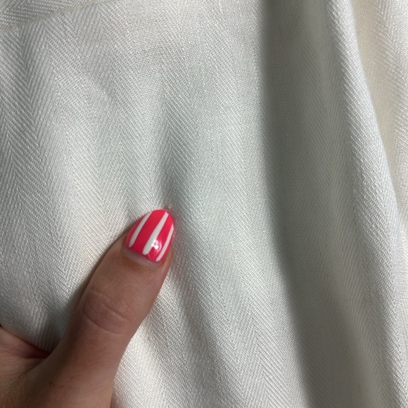 Veronica Beard Clerence Paper Bag Pants Cream Ivory Size 4 - Picture 7 of 14